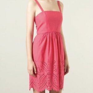 Isabel Marant Etoile Serena Eyelet Scallop Hem Dre
